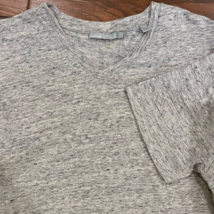 Vince Men&#39;s Cotton Linen Blend V-Neck T-Shirt Large - $31.56