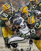 Shaun Alexander &amp; A.J. Hawk 8X10 Photo Seattle Seahawks Football Picture Packers - £3.93 GBP