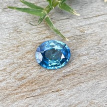 Natural Teal Blue Sapphire | Oval Cut | 1.65 Carat | 8.10x6.80 mm | Teal Sapphir - £935.24 GBP