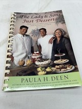 Vintage Cookbook Spiral The Lady &amp; Sons Just Dessert Paula Deen Southern Recipes - £31.89 GBP