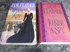 Jane Feather lot of 2 Kiss Series Historical Romance Paperbacks - £3.13 GBP
