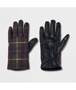Goodfellow &amp; Co Mens Plaid Touch Dress Gloves  S/M Brown - $370.68 MXN