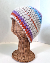 Mixed Multicolor Knitted Beanie Cap Baggy Hat Soft warm #N - £6.75 GBP