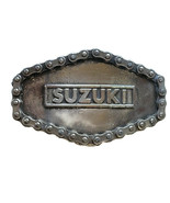 SUZUKI Car Motorcycle Limited Edition Silver-Metal Belt Buckle 1976 #623... - £20.02 GBP