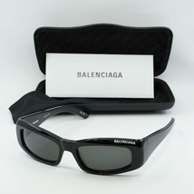 BALENCIAGA BB0266S 001 Black/Grey 57-18-135 Sunglasses New Authentic - £177.77 GBP