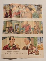 1948 Schlitz Beer Vintage Print Ad 1940s Friends Gathering Home Kitchen Picnic - $15.68