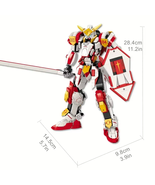 Meccha Figures Building Blocks Deformation Roobot Fighter 2 Forms Model ... - $40.22 CAD