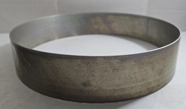 SS 11 1/8 x 2 1/4 Cake Mousse Mould Mold Ring Kitchen Bakery Baking Tool... - $8.91