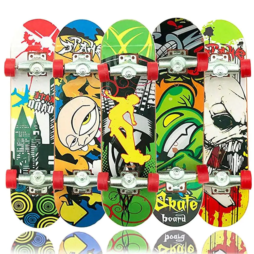 Play 5PCS Innovative Printing Professional AlloyBoards Skate Skateboard for Kid  - £23.25 GBP