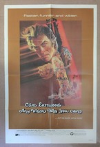 ANY WHICH WAY YOU CAN (1980) Clint Eastwood Action Comedy 1S Bob Peak Ar... - £153.39 GBP
