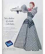 Kotex Sanitary Napkins, 50&#39;s Print ad. color Illustration. Scarce old ad... - £10.22 GBP