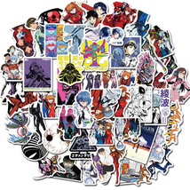 10/30/50pcs/pack  Evangelion Anime Cartoon Sticker - £4.71 GBP+