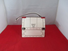 DKNY Louise Leather Satchel, Crossbody, Shoulder Bag $228 White  -  #3318 - £35.71 GBP