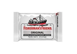 (Pack of 12) Fisherman&#39;s Friend Menthol &amp; Eucalyptus Flavour 25g - Original - £29.05 GBP