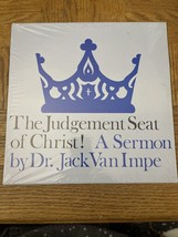 Dr Jack Van Impe The Judgement Seat Of Christ Album - £9.85 GBP