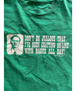 2005 Medium Napoleon Dynamite Movie Shirt - Kip: Chatting On-line w/ Babes - $14.98