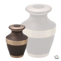 Golden Band Keepsake Urn - $24.99