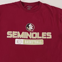 Champion Florida State Seminoles Basketball NCAA Red Short Sleeve T-Shirt Mens M image 5