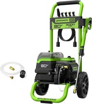 Greenworks 80V 3000 Psi Dual-Port Pressure Washer (2.0 Gpm),, And Sidewalks - $519.99