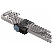 Wera Metric Hex-Plus Stainless Steel L-Key Wrench Set (9-Piece Set) - $95.34