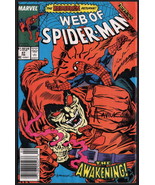 Web of Spider-Man 47 SIGNED Alex Saviuk Art ~ Hobgoblin Skull Cover Marv... - $470.22 MXN