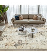 Andency Living Room Area Rug 8x10 Washable Large Non-Slip Carpet Soft Satin - $1,871.86 MXN