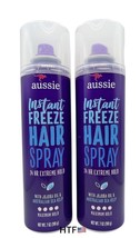 2 Pack  Aussie Instant Freeze Hairspray - 7oz - £38.92 GBP