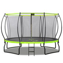 14FT Trampoline for Kids with Upgraded Arc Composite Pole and Safety Enc... - £354.17 GBP