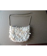 White and Ivory Bangled Evening Purse Dancing - $154.16 MXN