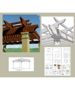 Pergola Plans: Creating a Sanctuary: A Pergola for Relaxation and Entert... - £50.90 GBP