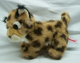 Aurora Nice Cute Lynx Cat 7&quot; Plush Stuffed Animal Toy - £11.67 GBP