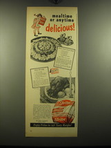 1949 Fritos Corn Chips Ad - recipes for Fritos Fruit Salad Mold, Fritos Dressing - £14.74 GBP