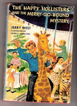 Happy Hollisters And The Merry Go Round Mystery w/dj Ex++ 1955 D E - £16.86 GBP