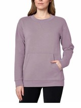 Mondetta Women&#39;s Everyday Soft Crew Neck, Soft Crew Neck Plus Size Sweat... - $11.23