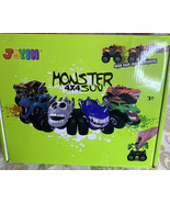 Monster Truck Toy Friction Powered Vehicle Big Tire Wheels Toddler Plays... - $267.12 MXN