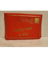 Ipsy Makeup Bag Sealed With A Kiss Red Envelope Style NEW - £7.77 GBP