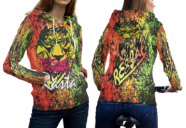 Lion Rasta  3D Print Hoodie Sweatshirt For Women - £39.80 GBP