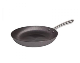 IKO Lightweight Cast Iron Skillet, Heavy Duty Stainless Steel Handle, 8&quot; - £34.54 GBP