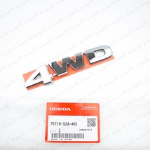 New Genuine Honda Pilot Ridgeline CR-V Element 4WD Liftgate Emblem 75719... - $34.94