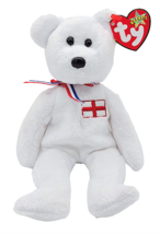Ty Beanie Babies England The Bear Collectible Plush Retired Original Vintage - $9.46
