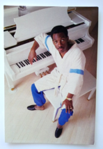 Eddie Murphy With Piano Photo Postcard Comedian TV Actor Movie Star SNL Chrome - £8.73 GBP