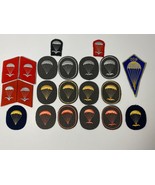 1960-1967, DDR, NVA, PARACHUTIST, SLEEVE PATCHES, COLLAR TABS, BERET PAT... - $548.80 CAD