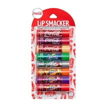 Lip Smacker Coca-Cola Flavored Balm, 8 Count, Flavors Coke, Cherry Vanilla Sprit - £20.77 GBP