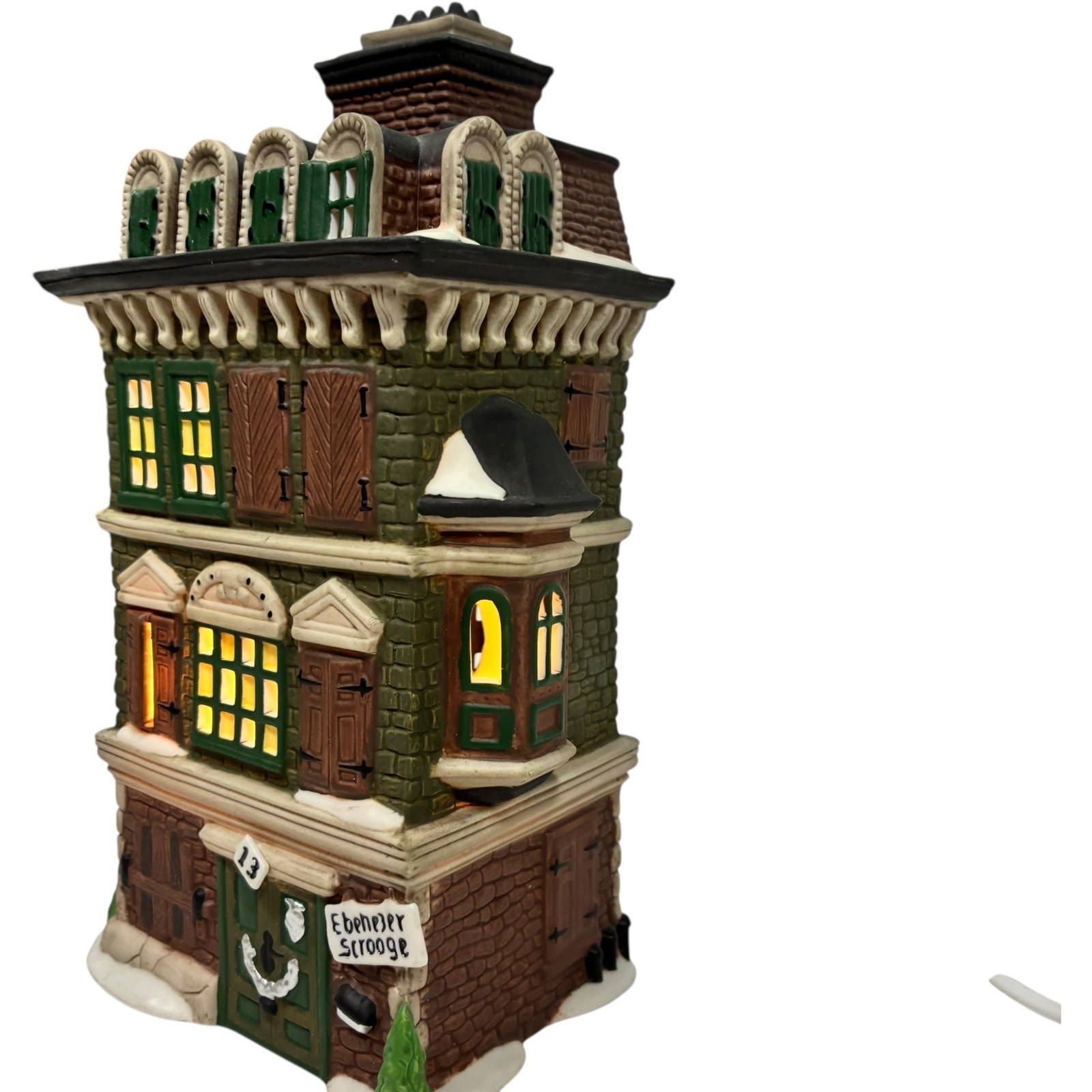 Department 56 Dicken's Village Series The Flat of Ebenezer Scrooge #5587-5 READ! Item image 4