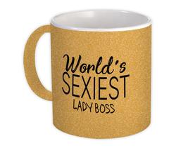 Worlds Sexiest LADY BOSS : Gift Mug Profession Work Friend Coworker - £12.56 GBP
