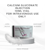 CALCIUM For IV use  2 x 10ml amp - $47.96 CAD