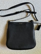 Kate Spade New York Margaux Large Crossbody Bag Purse Black - £193.85 GBP