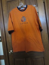 Vintage Aeropostale Orange Chinese Dragon Front Short Sleeve T-Shirt - Size XL - $19.78