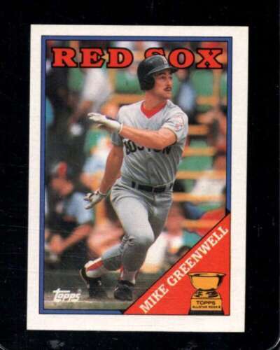 Primary image for 1988 TOPPS #493 MIKE GREENWELL NMMT RED SOX *AZ4354