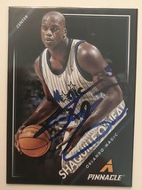 Shaquille O&#39;Neal Signed Autographed 2014 Pinnacle Basketball Card - Orlando Magi - £16.23 GBP